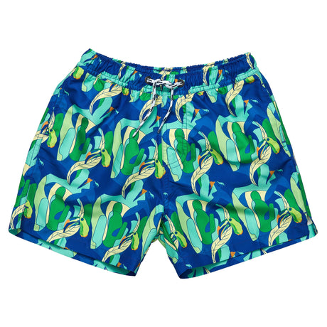 Toucan Jungle Sustainable Swim Short - HoneyBug 