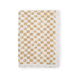 Cotton Muslin Baby Quilt - Adobe Checker