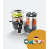 Duo Meal Station Baby Food Maker + 4 Free Food Containers - HoneyBug 