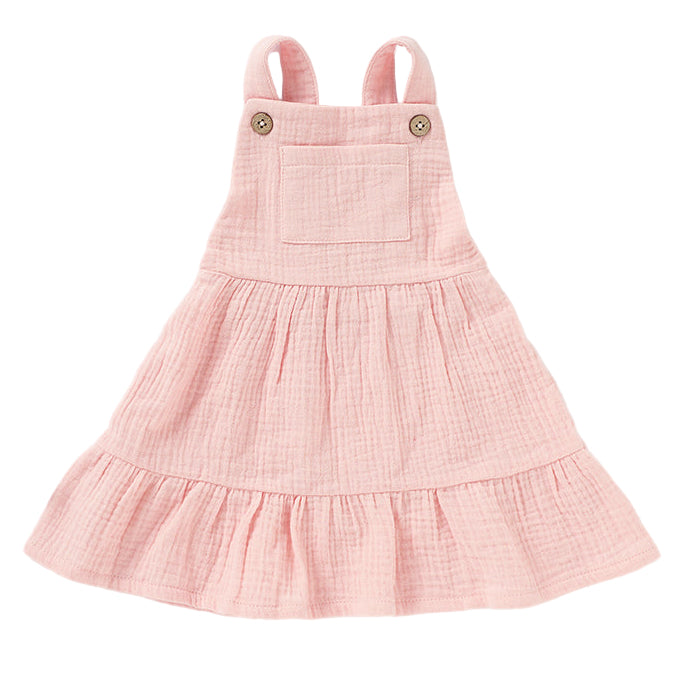 Organic Cotton Muslin Baby Dress