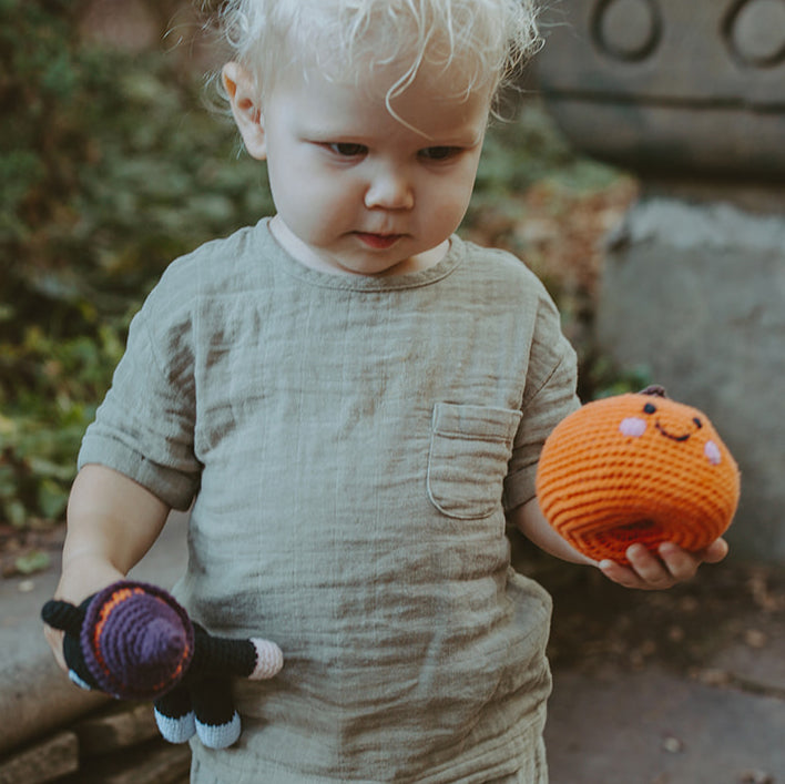 Halloween Toy Cat Rattle