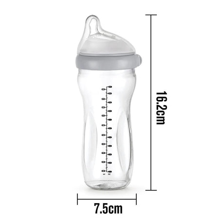 Haakaa Generation 3 Glass Baby Bottle 10 oz/300 ml, 1 PK