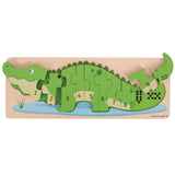 Crocodile Number Puzzle