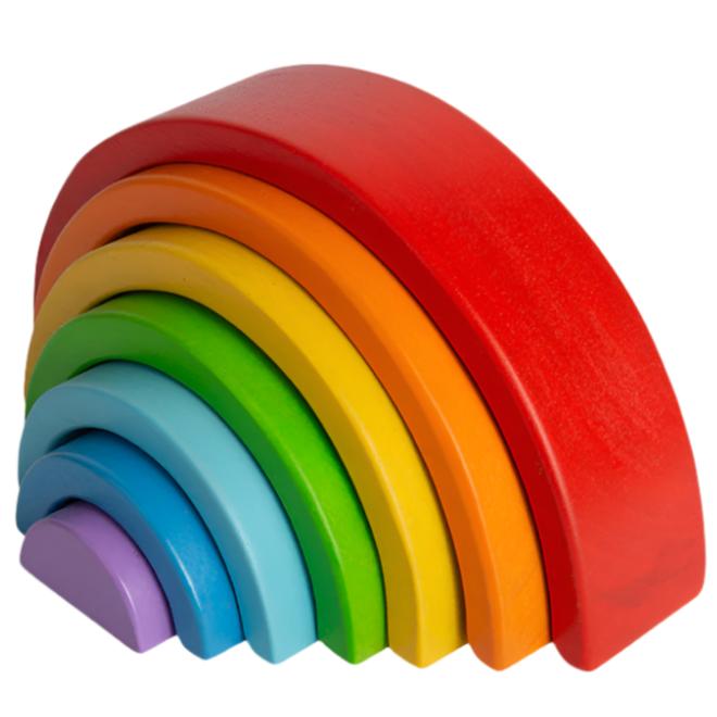 Wooden Stacking Rainbow - Small