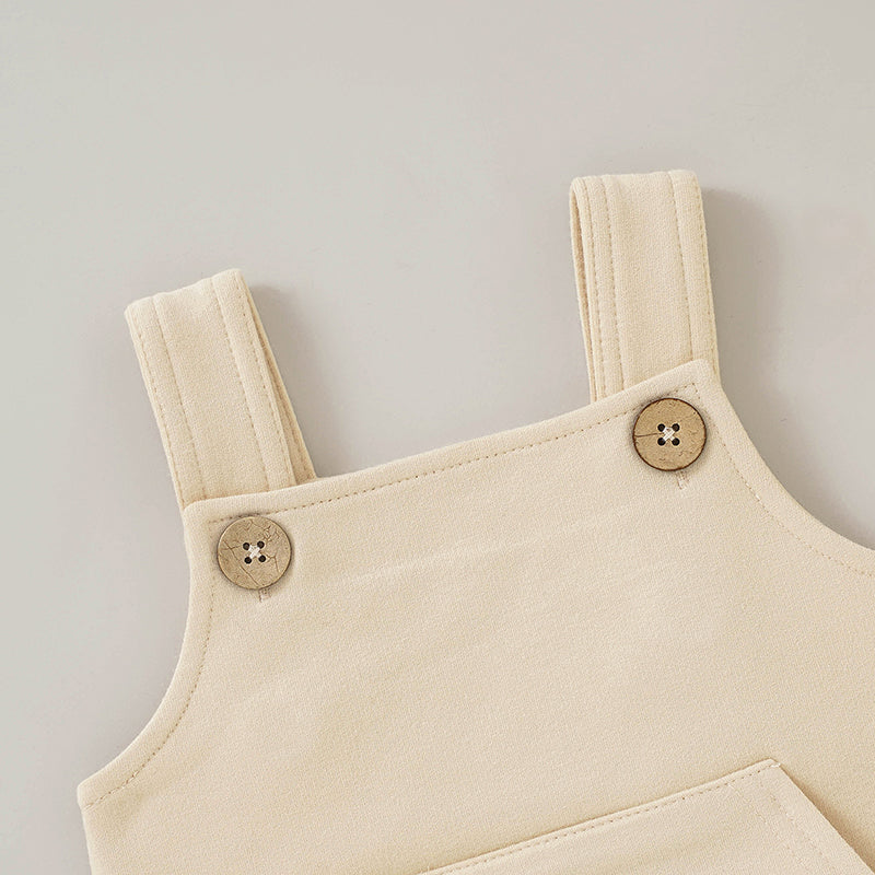 French Terry Baby Overall - HoneyBug 