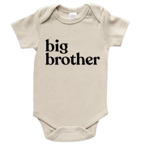 Big Brother Organic Baby Bodysuit - HoneyBug 