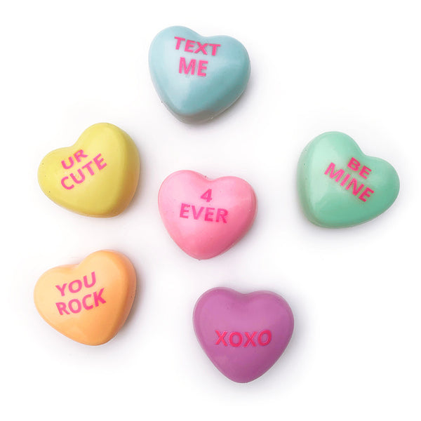 Sticky Bubble Blobbies Conversation Hearts - HoneyBug 