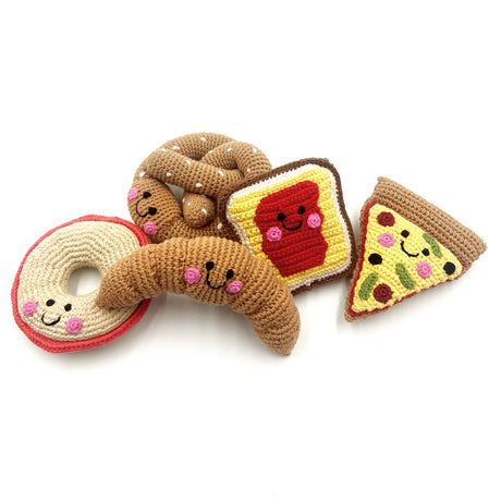 Pretend Play Food Rattle - Jammy Toast