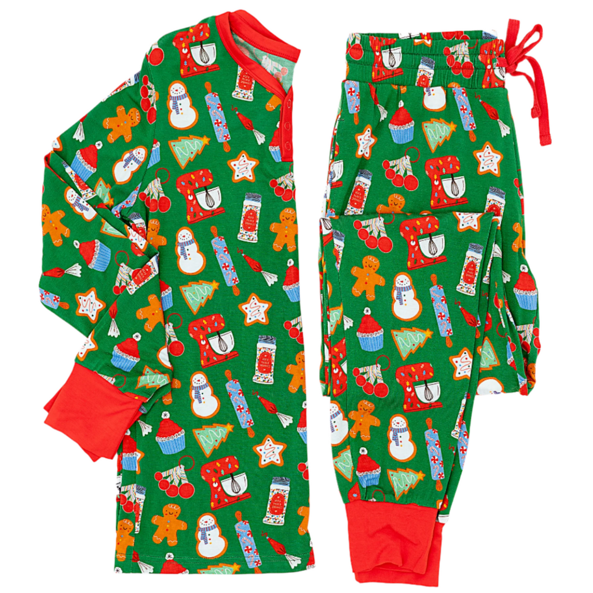 Baking Christmas Cheer Bigger Girl Pajama Set