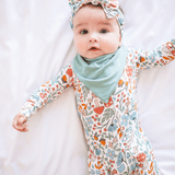 Bamboo 2-Way Convertible Zip Romper - Fall Floral