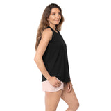 Bamboo Nursing & Maternity Tank | Black - HoneyBug 