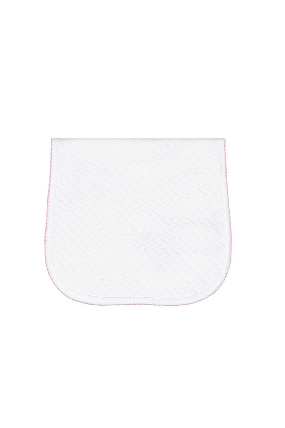 Basket Weave Baby Burp Cloth