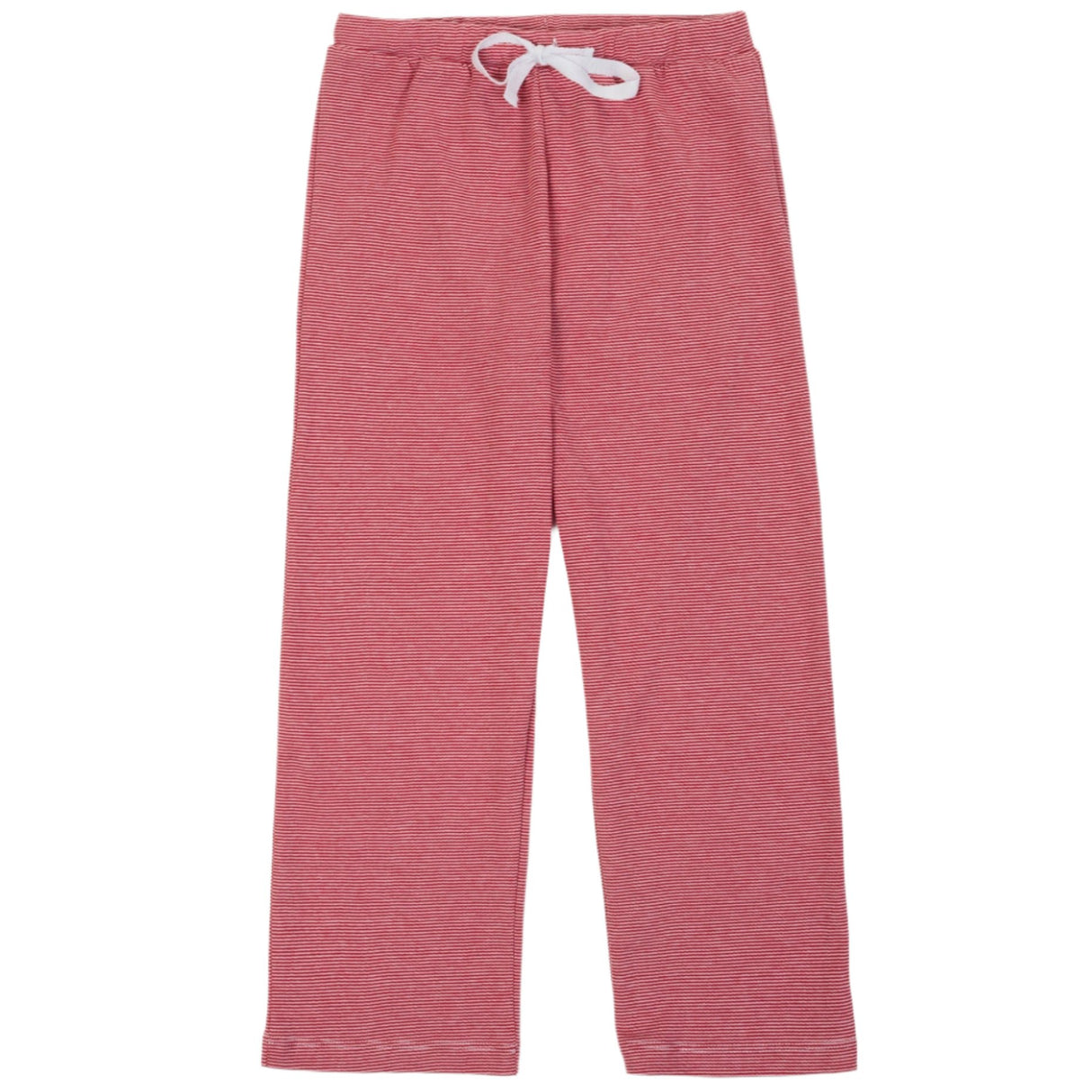 Beckett Boys' Pima Cotton Hangout Pant - Red Stripes