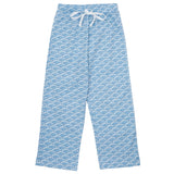 Beckett Boys' Hangout Pant - African Elephants Blue - HoneyBug 