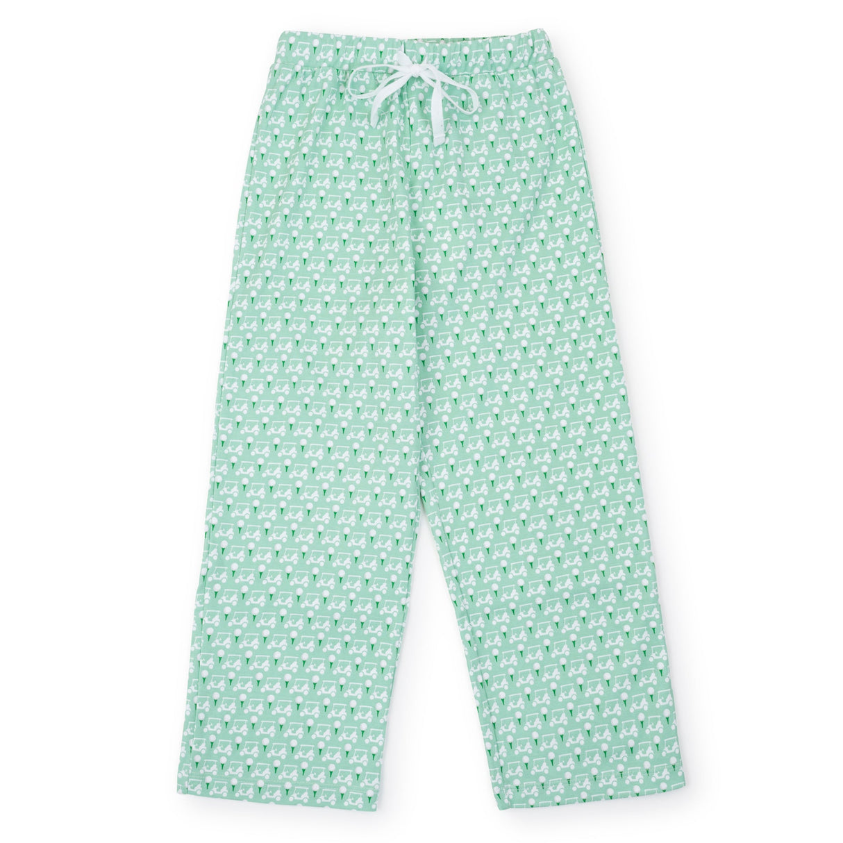 Beckett Boys' Pima Cotton Hangout Pant - Golf Putting Green - HoneyBug 