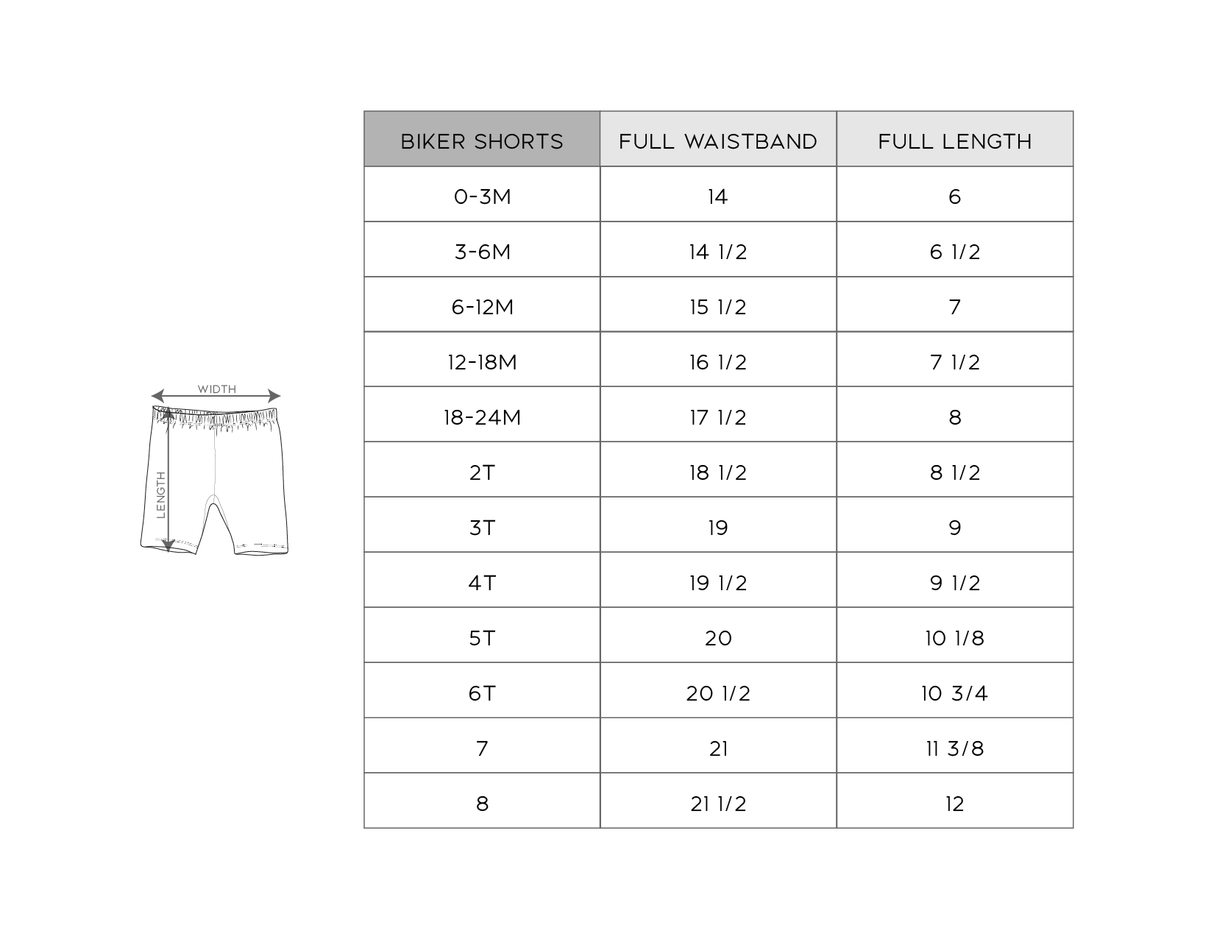 Biker Shorts - HoneyBug 