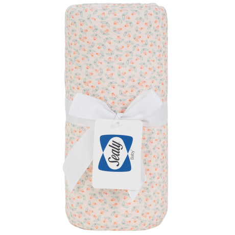 Sealy Baby Printed Knit Blanket - Blossom - HoneyBug 