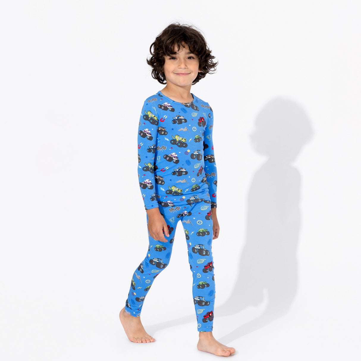 Blaze and the Monster Machines Bamboo Kids Pajamas - HoneyBug 