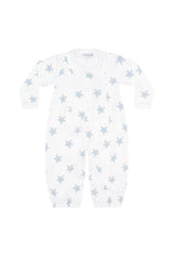 Blue Stars Print Converter Gown