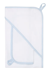 Blue Gingham Towel - HoneyBug 