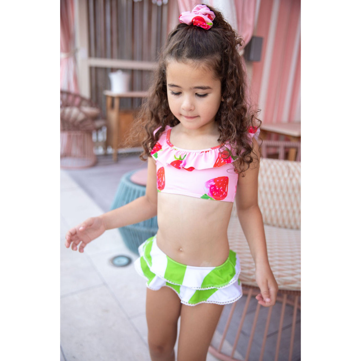 Sengana Fraise Two Piece Swimsuit - HoneyBug 