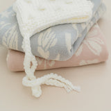 Organic Cotton Blanket Floral - HoneyBug 