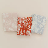 Organic Cotton Blanket Floral - HoneyBug 