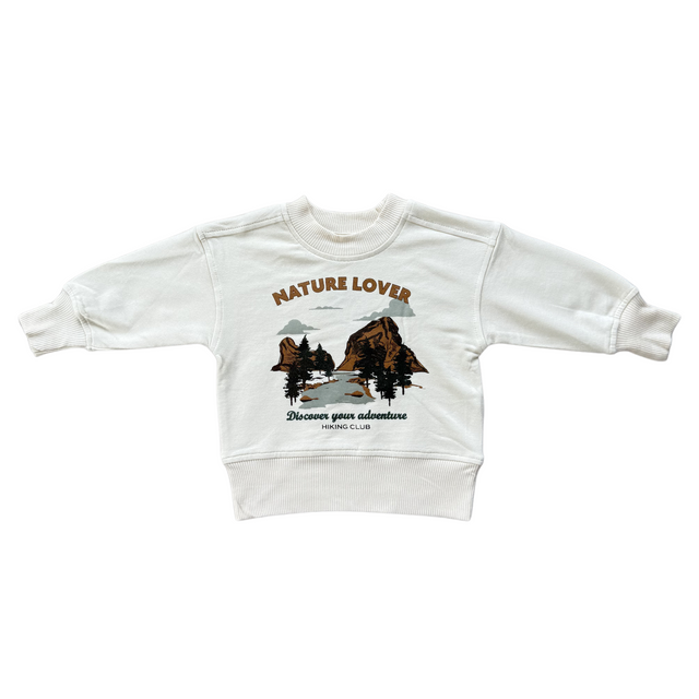 Boxy Sweatshirt - HoneyBug 