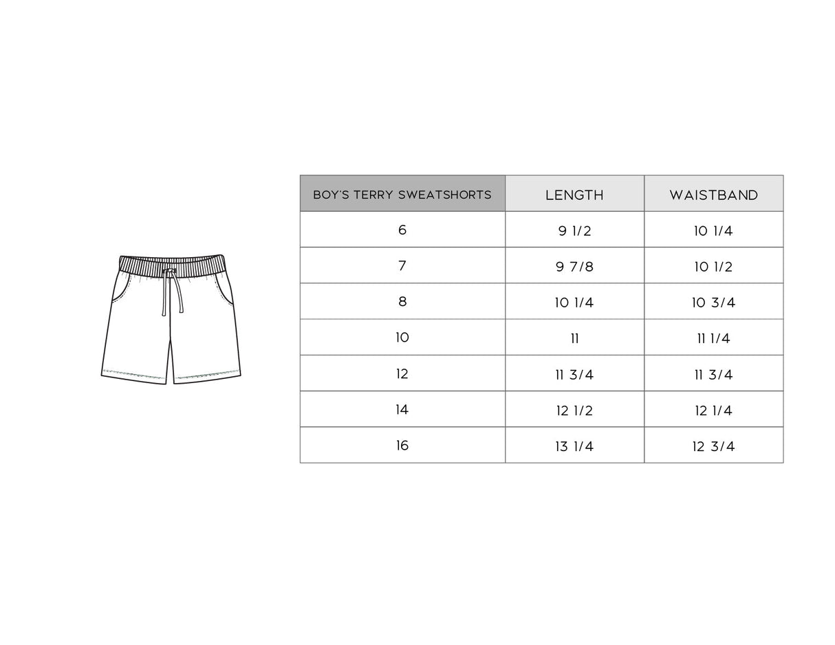 Boy's Terry Sweatshorts