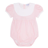 Pink Gingham Baby Bubble - HoneyBug 