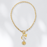 Luna Crescent Moon Charm - HoneyBug 