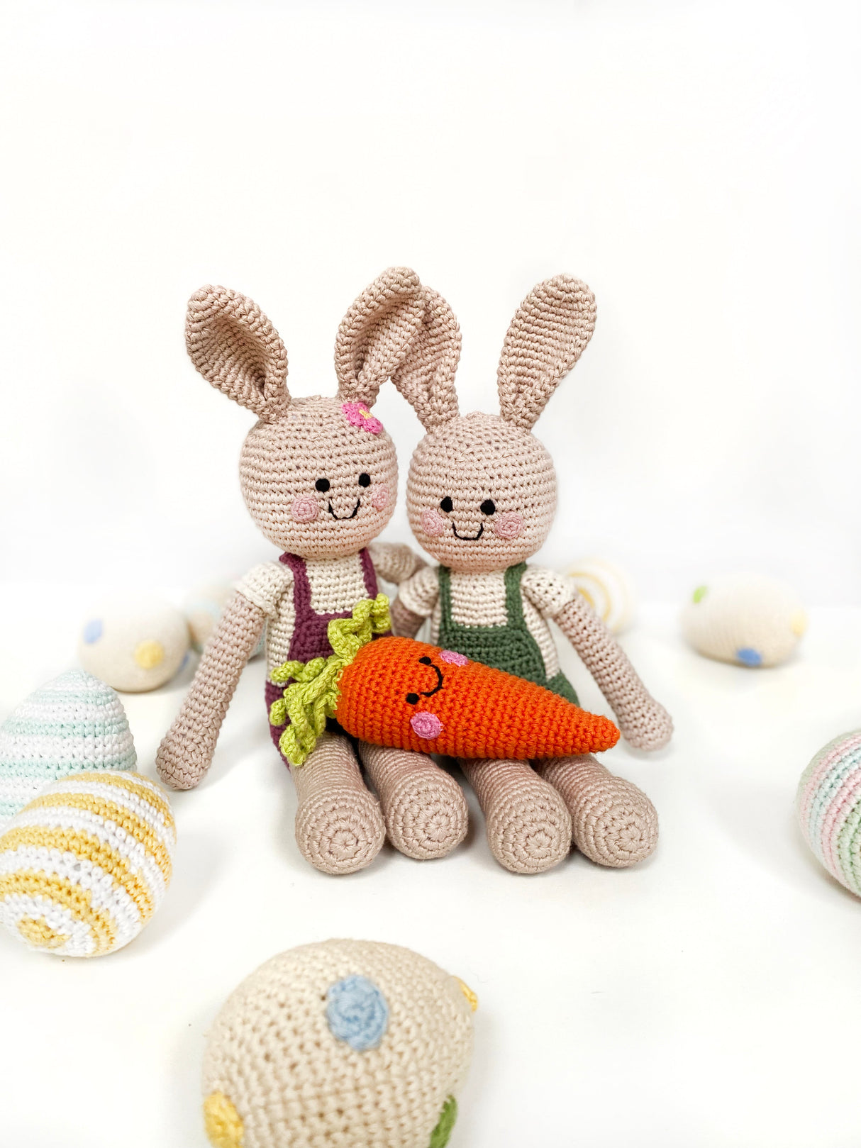 Plush Bunny Rattle