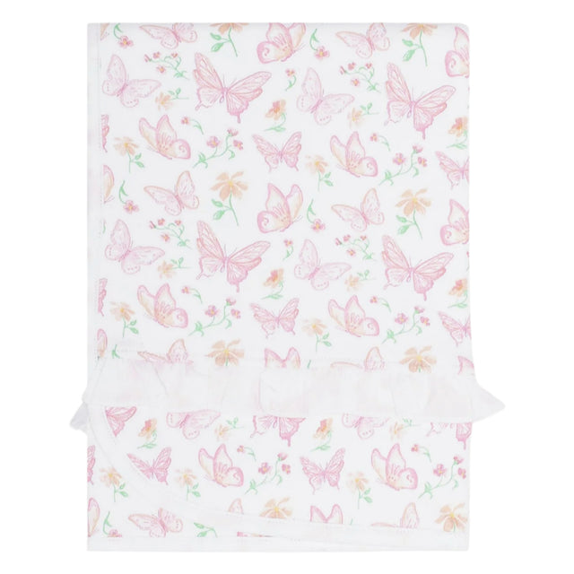 Butterflies Print Blanket - HoneyBug 