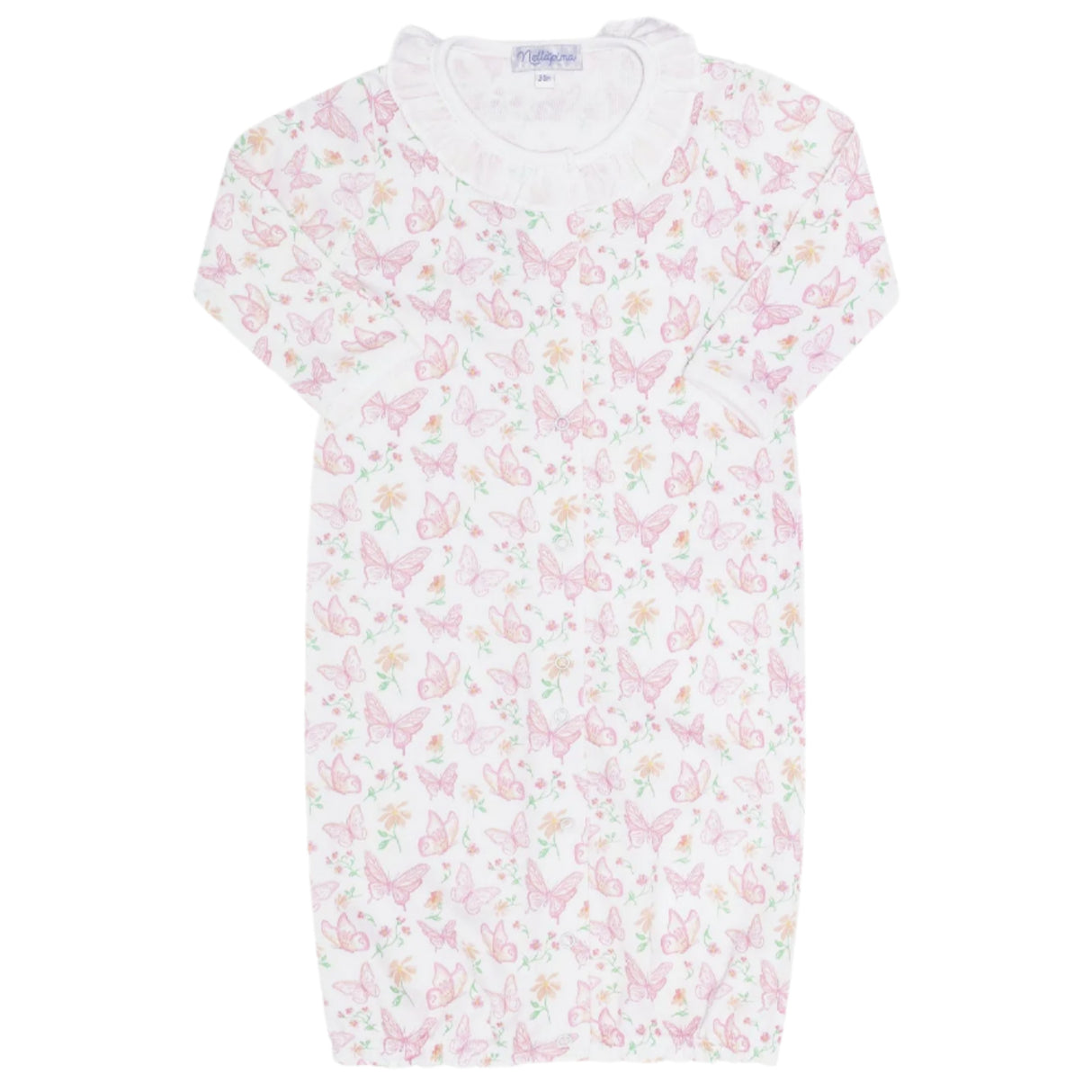 Butterflies Print Converter Gown - HoneyBug 