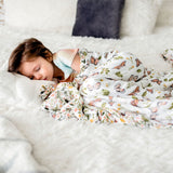 Butterfly + Flutterby Oh So Soft Snuggle Blanket - HoneyBug 