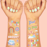 Groovy Tats - 54 Foil Temporary Tattoos