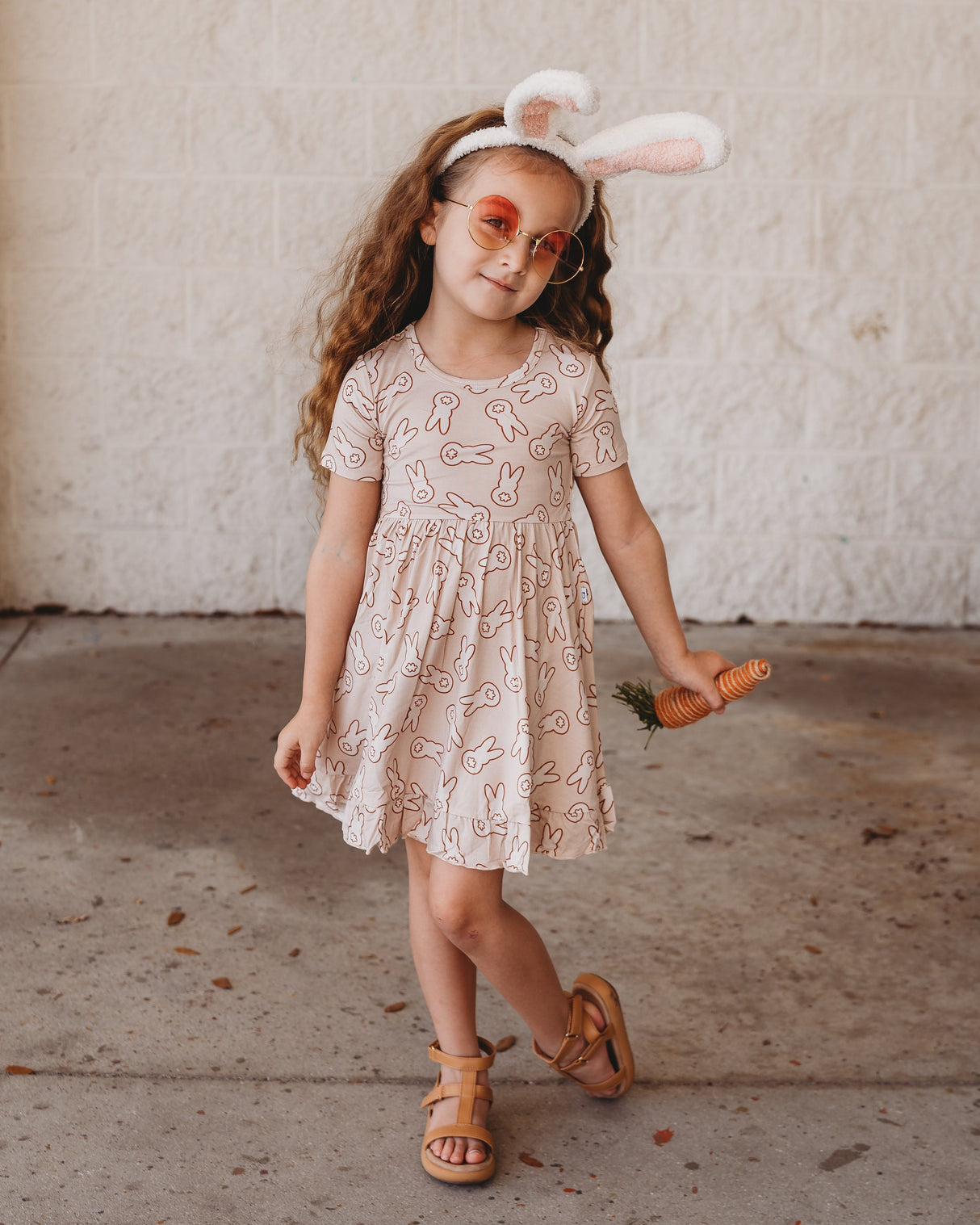 BUNNY TAILS DREAM RUFFLE DRESS