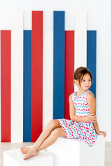 Red, White & Cute Tank Twirl Dress