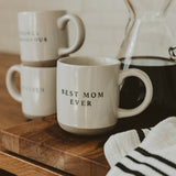 Best Mom Ever 14oz. Stoneware Coffee Mug - HoneyBug 