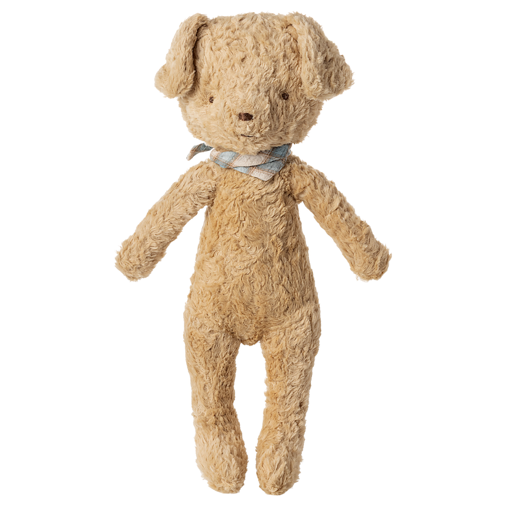Dog, Vintage plush - Soft sand