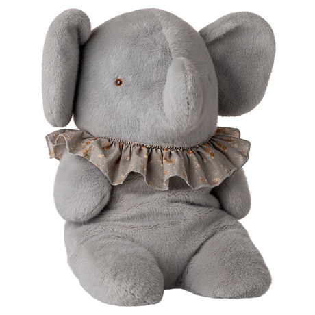 Elephant Plush, Big - Blue/Grey - HoneyBug 