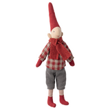 Pixy, Size 1 - Boy - Red Checkered Shirt - HoneyBug 