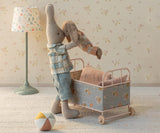 Bunny, Micro - Brown - Dusty Rose Knitted Suit - HoneyBug 