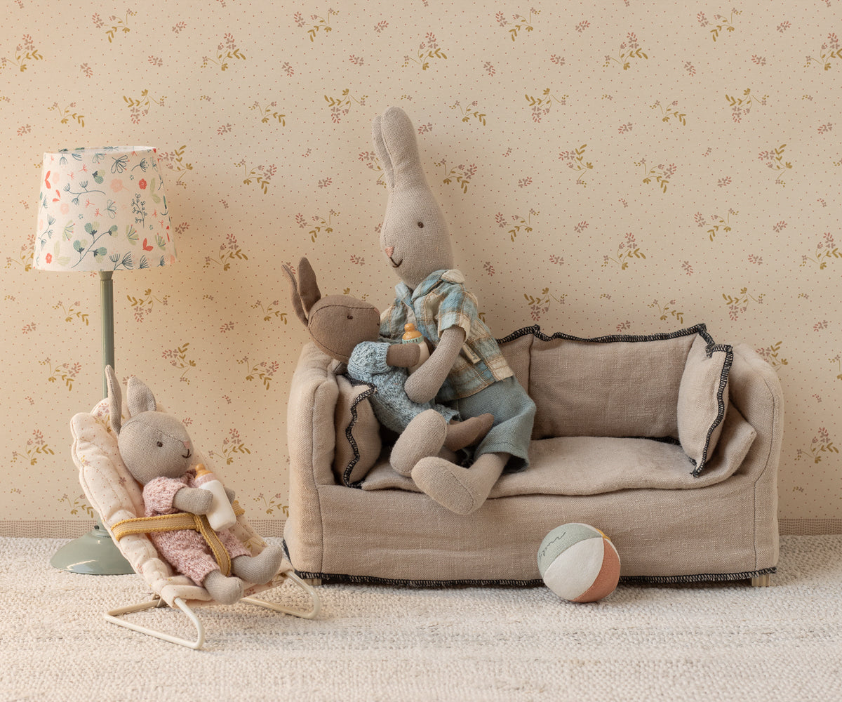 Rabbit Set, Micro - Sand - Rose - HoneyBug 