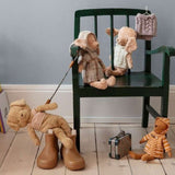 Dog, Vintage plush - Soft sand