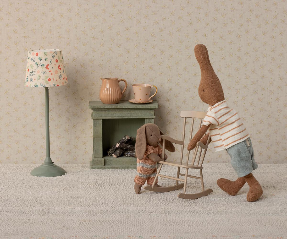Bunny Set, Micro - Brown - Dusty Rose - HoneyBug 