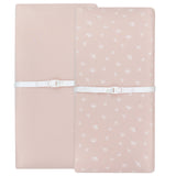 Changing Pad Cover | Cradle Sheet Set - Gingko & Pin Dot - HoneyBug 