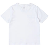 Charles Men's Shortsleeve Pocket T-shirt - White - HoneyBug 