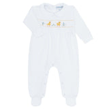 Chicks Smocked Footie - HoneyBug 