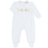 Chicks Smocked Footie - HoneyBug 